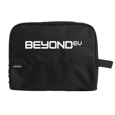 Toiletries Travel Bag - White Logo Thumbnail